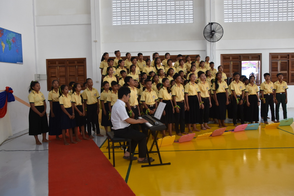 Choir on Inaugural Day Dec 2nd 2017